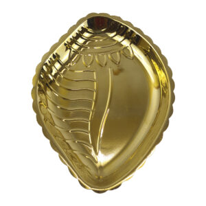 Brass Shankhu Plate Small